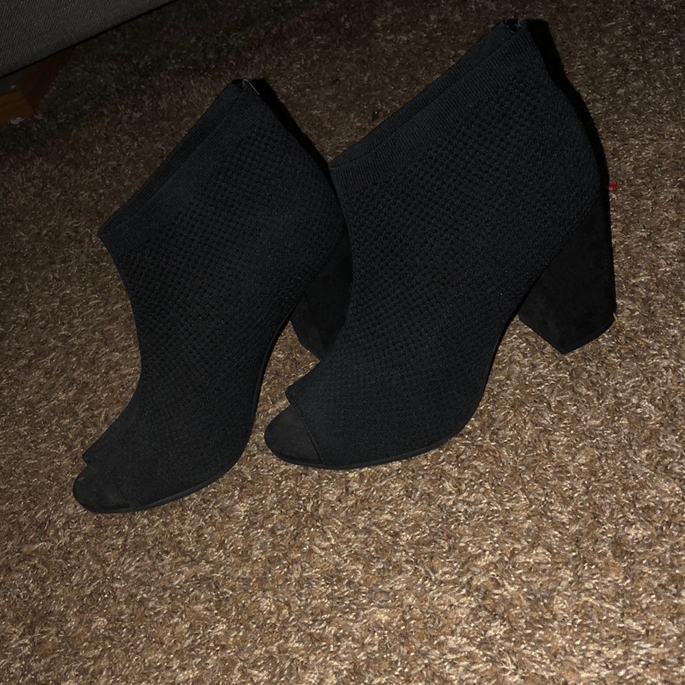 Black booties